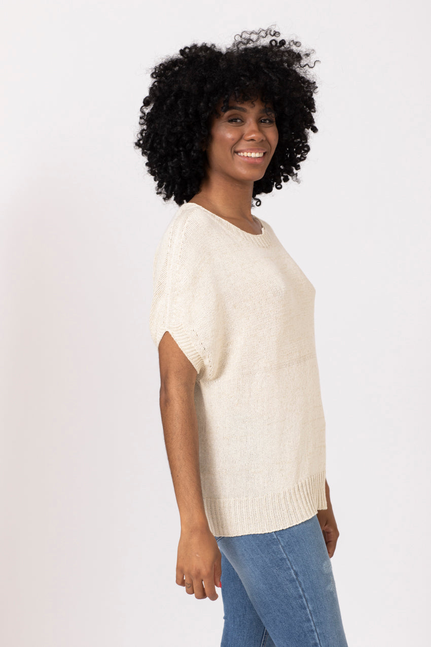 Maille Lurex Neo Beige