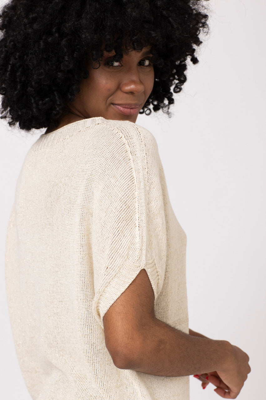 Maille Lurex Neo Beige