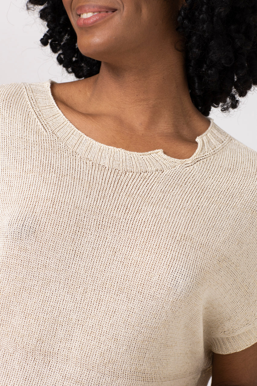 Maille Lurex Neo Beige