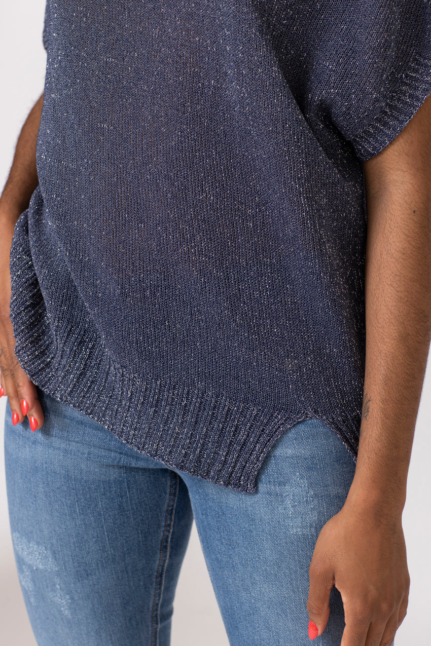 Maille Lurex Neo Denim