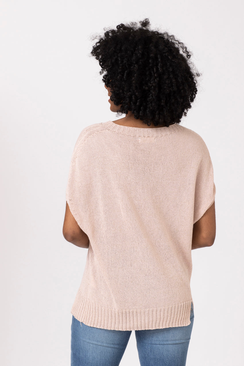 Maille Lurex Neo Rose Poudre