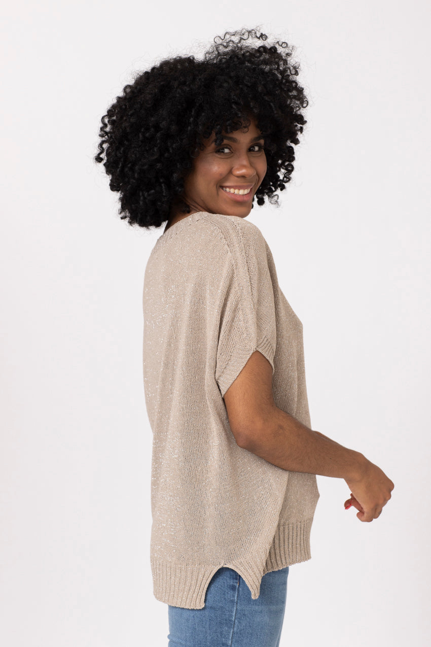 Maille Lurex Neo Sable