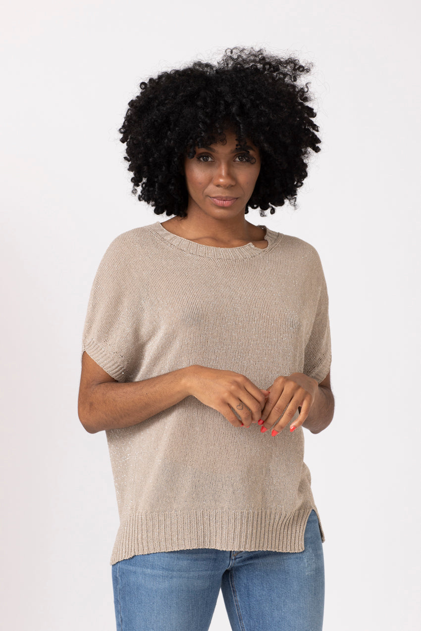 Maille Lurex Neo Sable