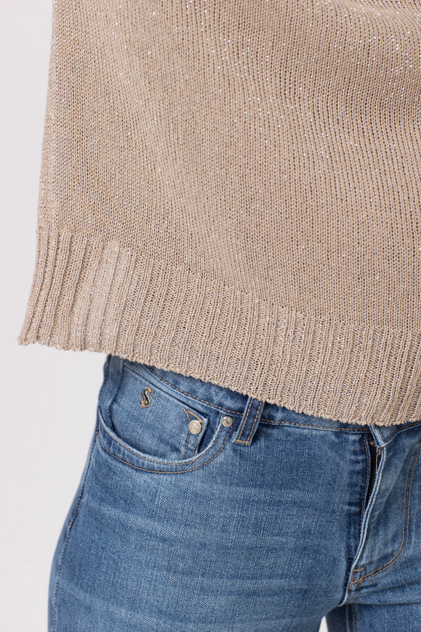 Maille Lurex Neo Sable