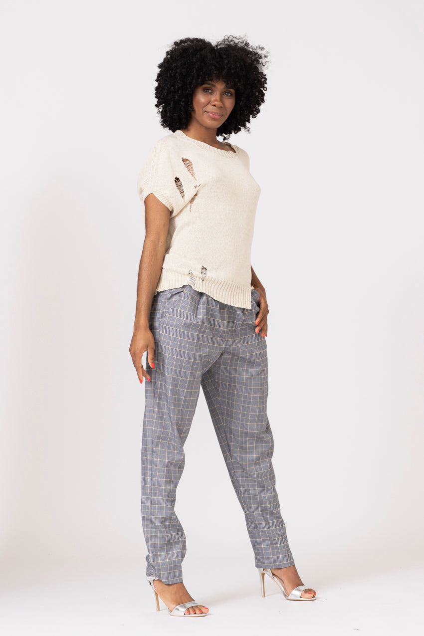 Pantalon 80' Galles Bleu