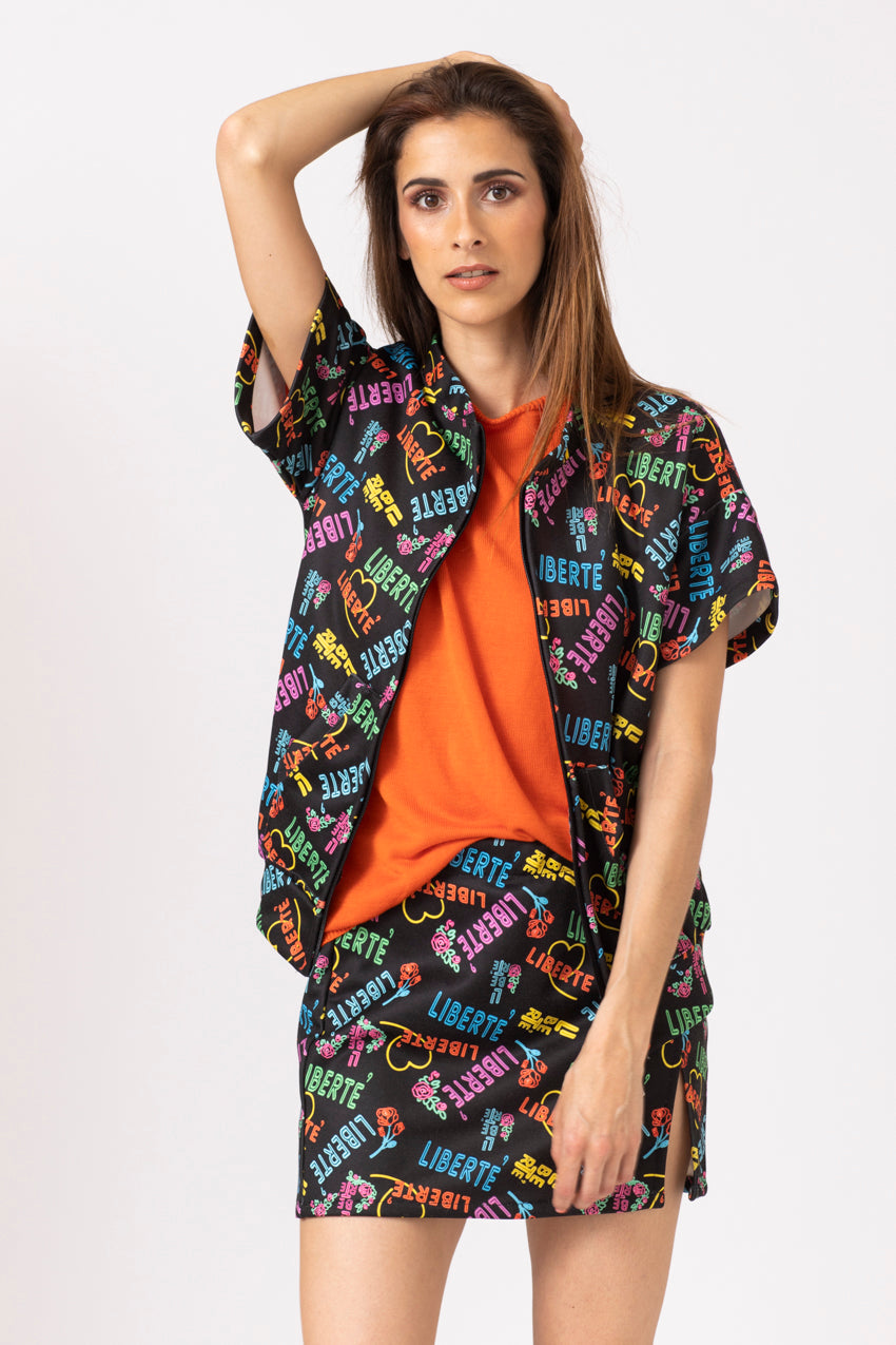 Micro Bomber Liberte Noir