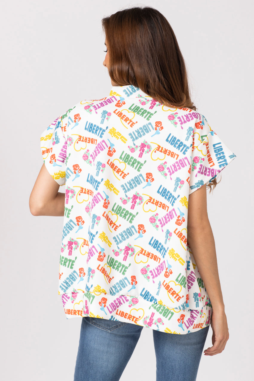 Micro Bomber Liberte Blanc