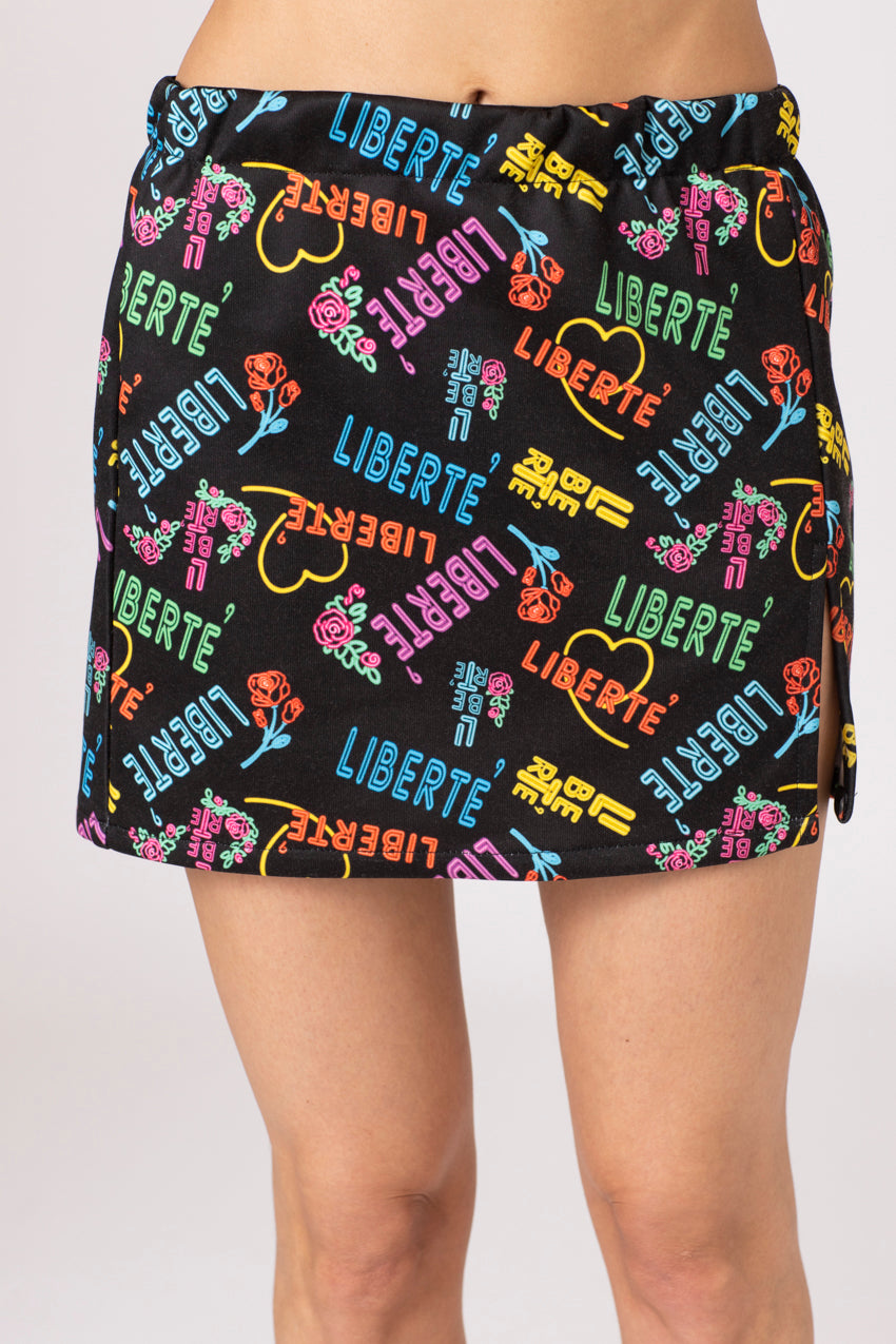 Mini Jupe Liberte Noir