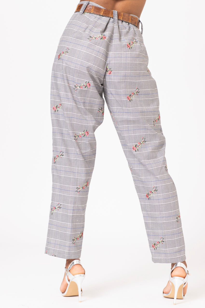 Pantalon 80' Galles Fiori