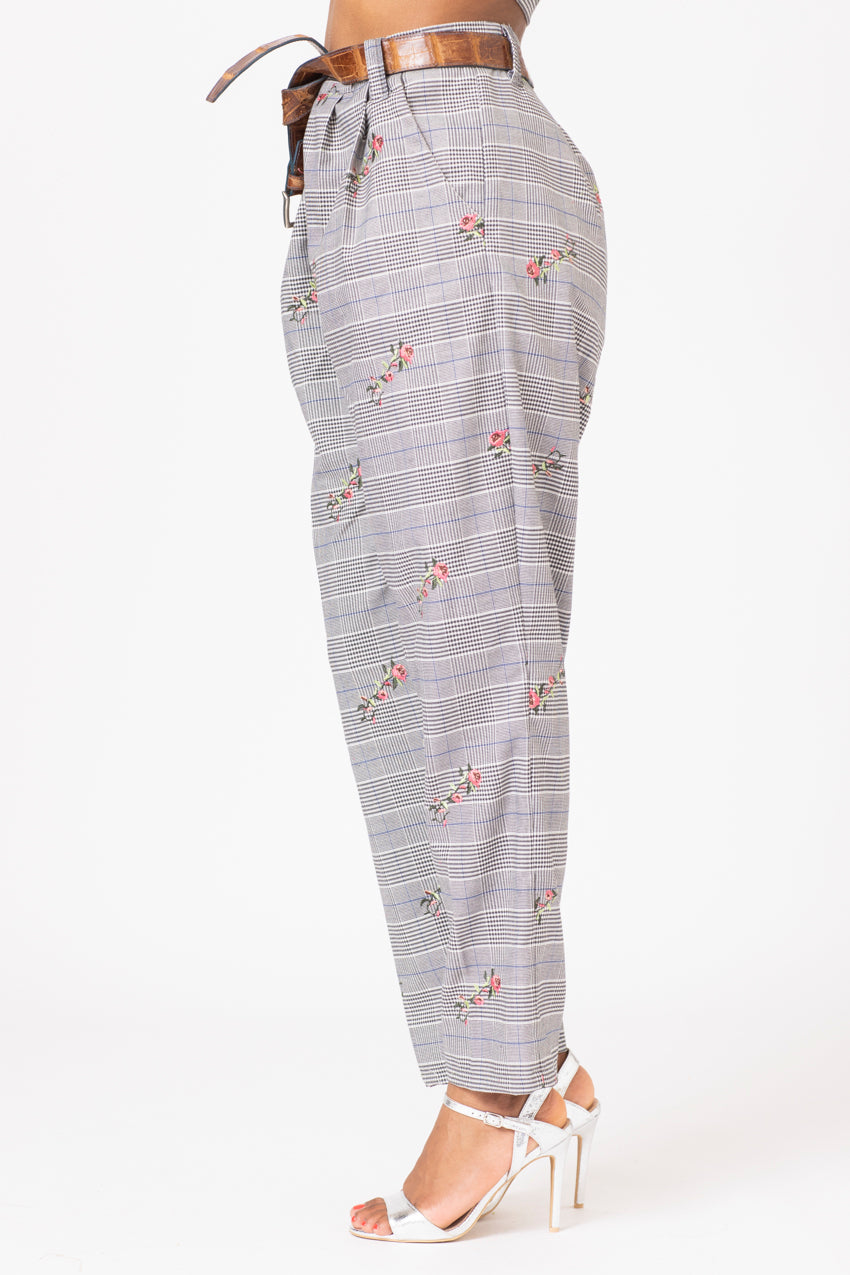 Pantalon 80' Galles Fiori