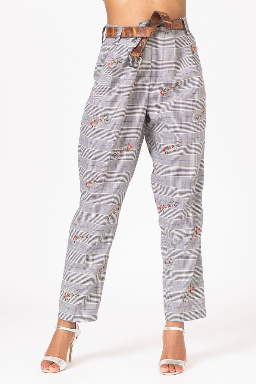 Pantalon 80' Galles Fiori