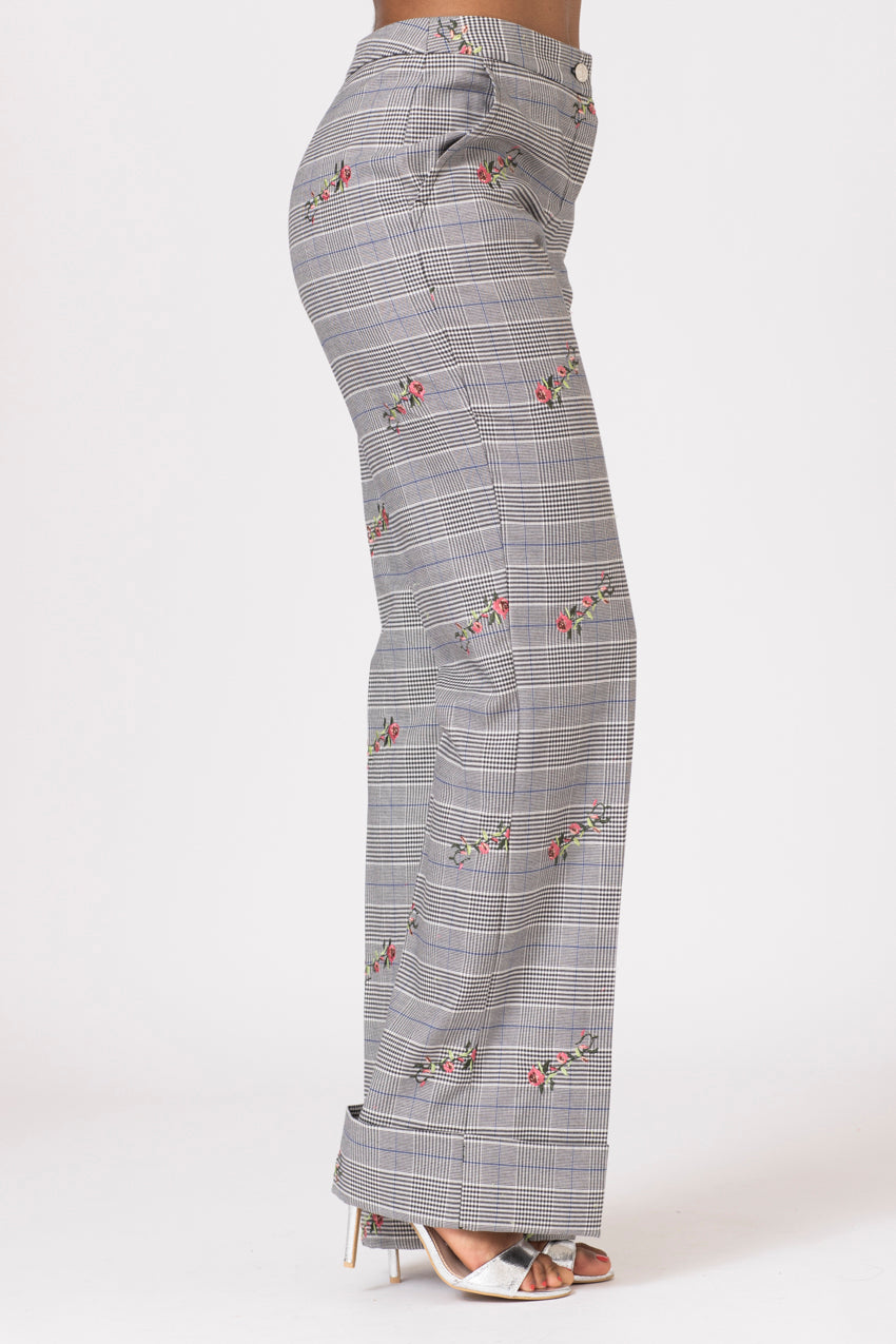 Pantalon Natalia Galles Fiori