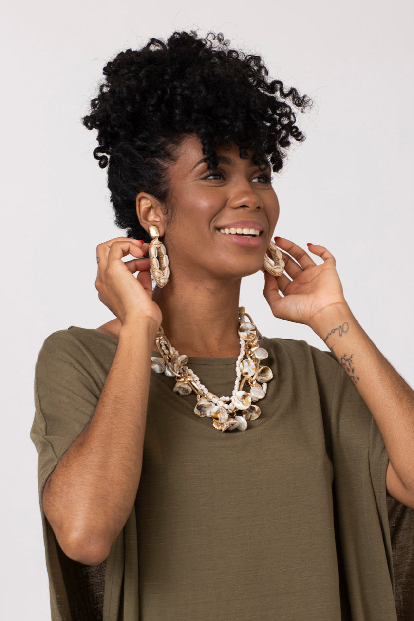 Robe Anfora Kaky Lino&Line