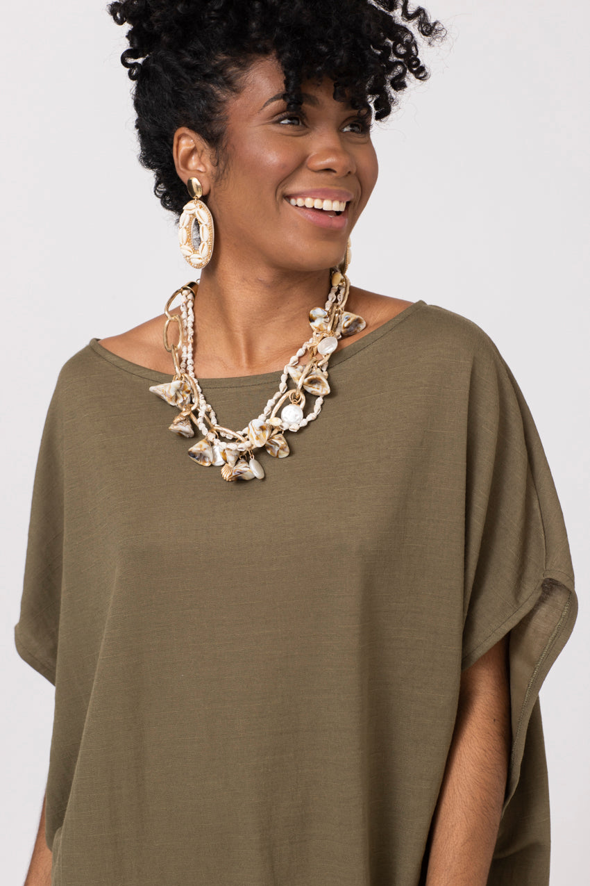 Robe Anfora Kaky Lino&Line