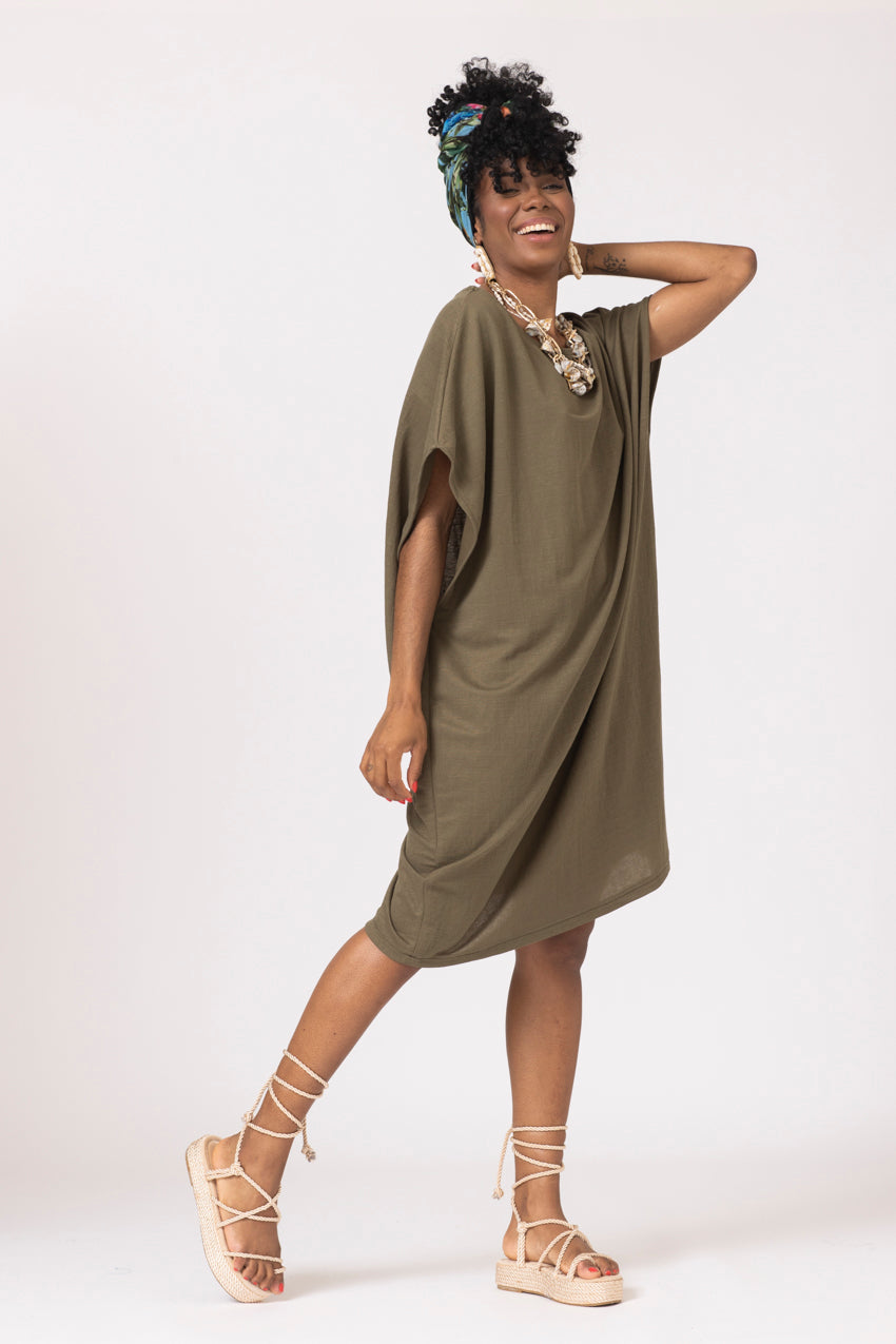 Robe Anfora Kaky Lino&Line