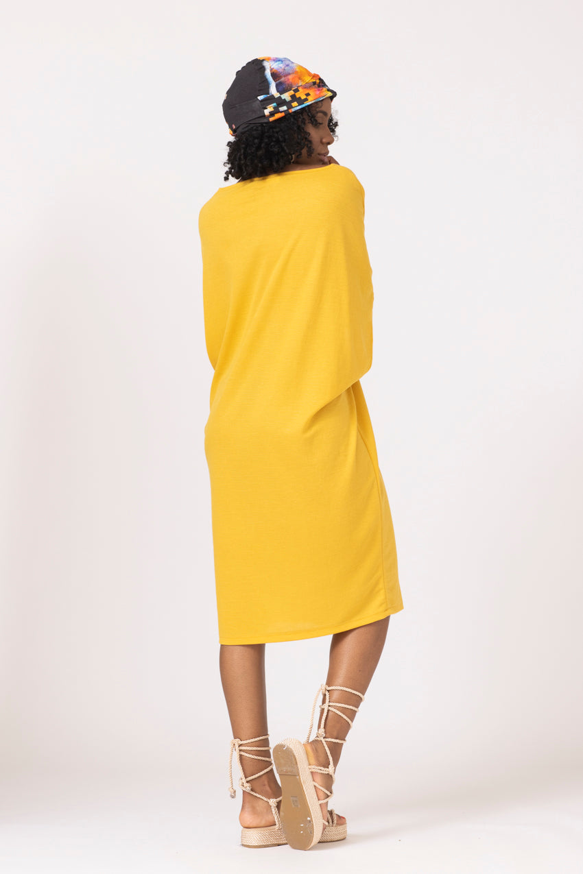 Robe Anfora Moutarde Lino&Line