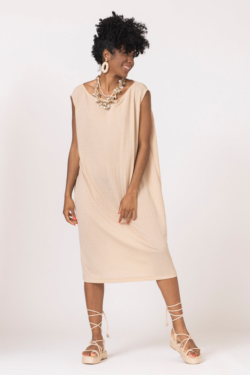 Robe Marbelline Sable Lino&Line