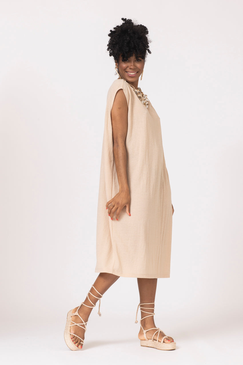 Robe Marbelline Sable Lino&Line