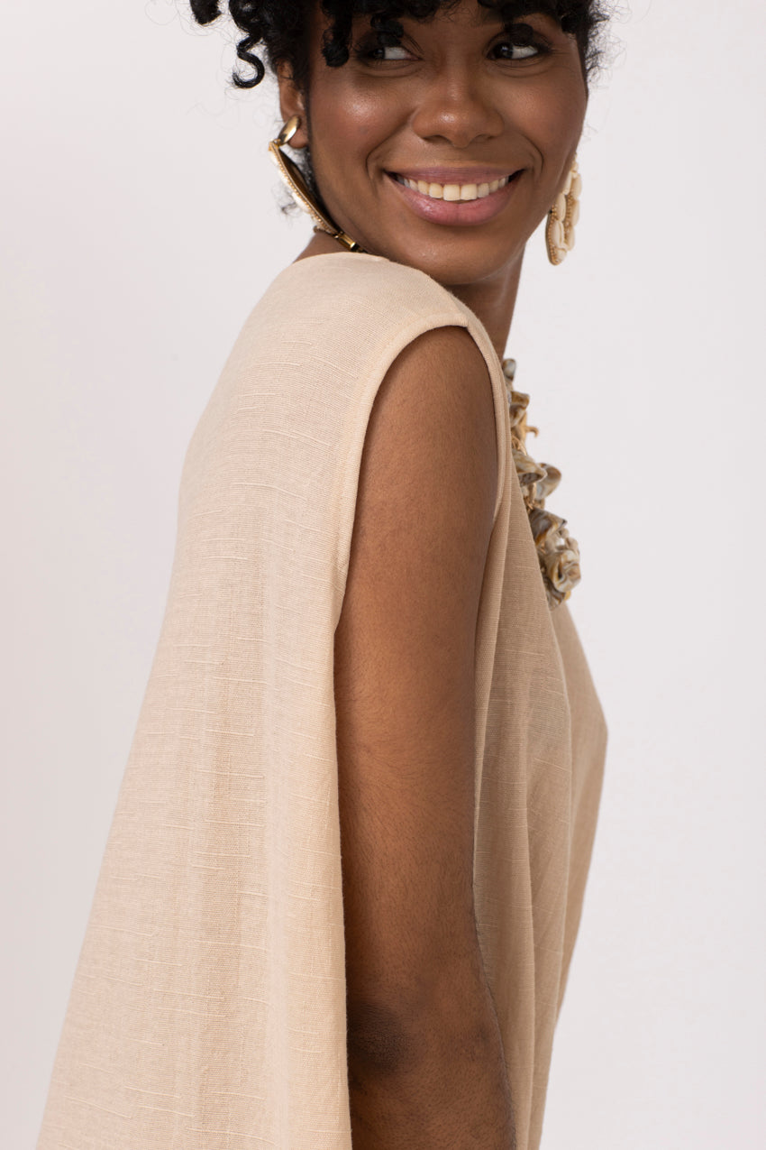 Robe Marbelline Sable Lino&Line