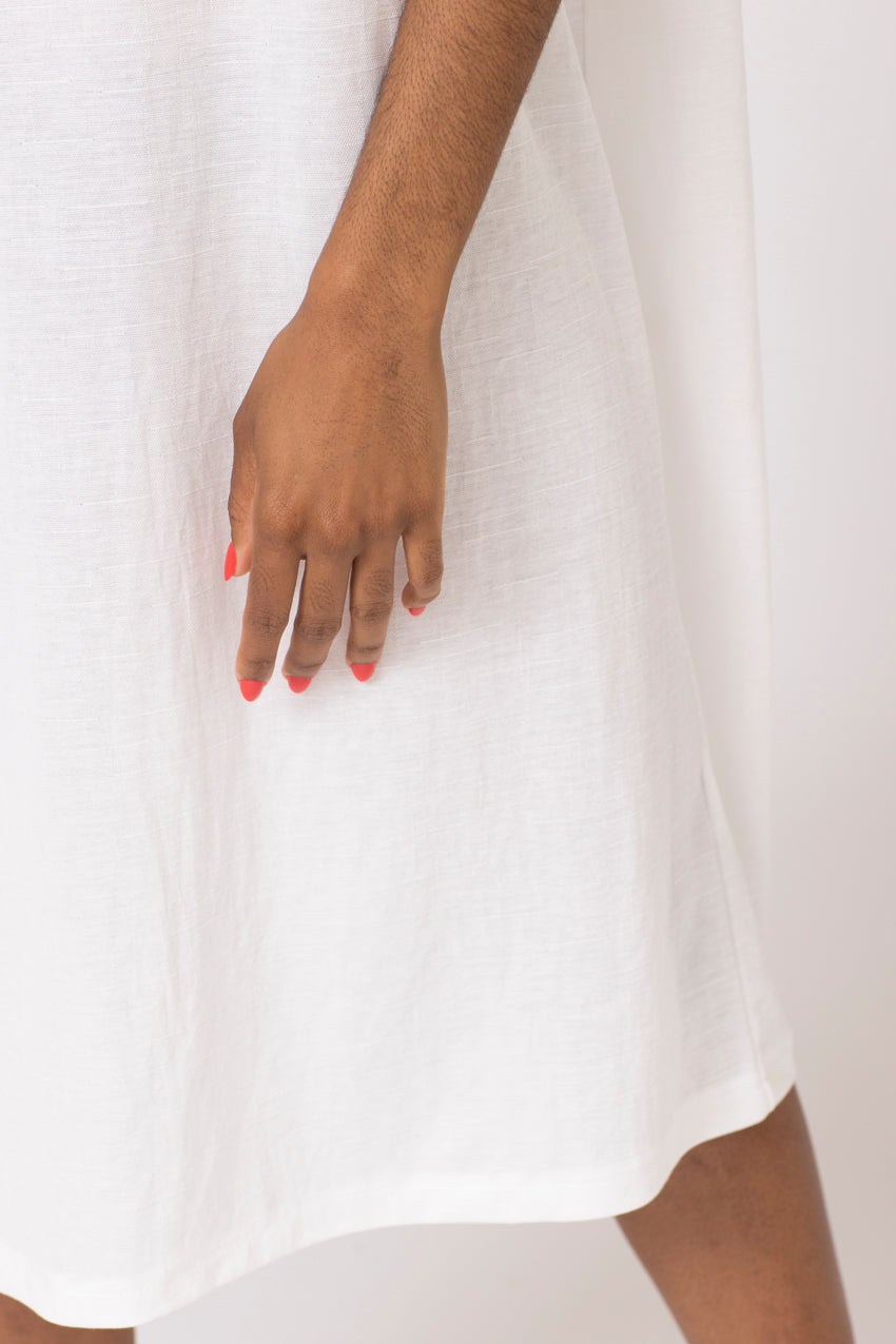 Robe Marbelline Blanc Lino&Line