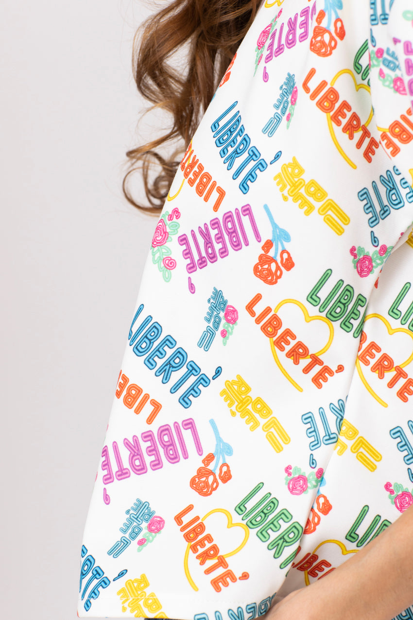 T-shirt kimmy Liberte Blanc