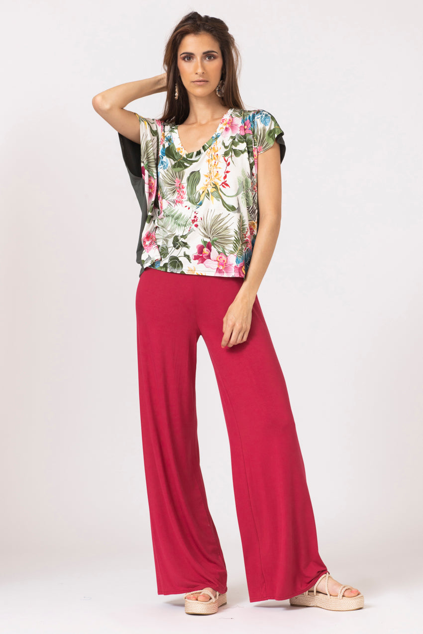 Pantalon Slide Rouge