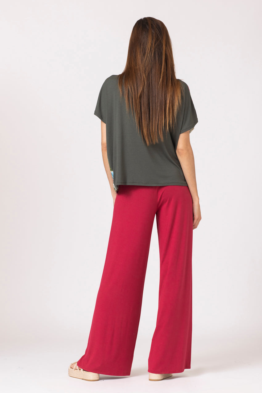 Pantalon Slide Rouge