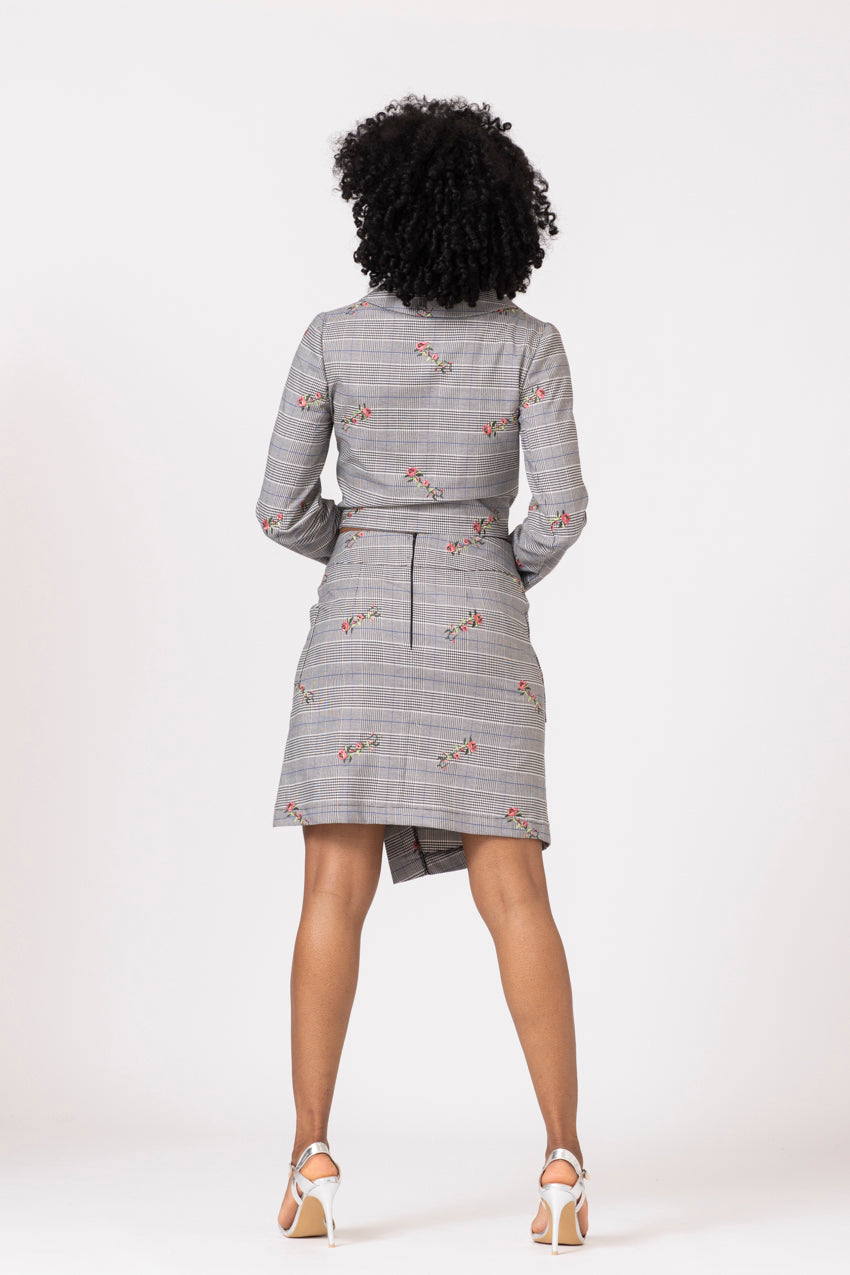 Veste Blazer Natalia Galles Fiori