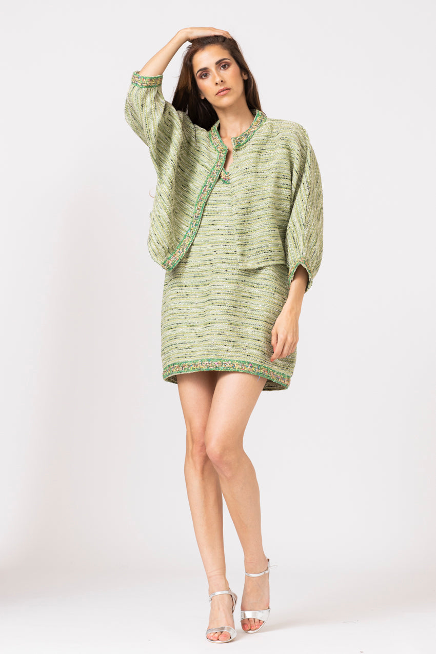 Veste BB Ete Tweed Vert