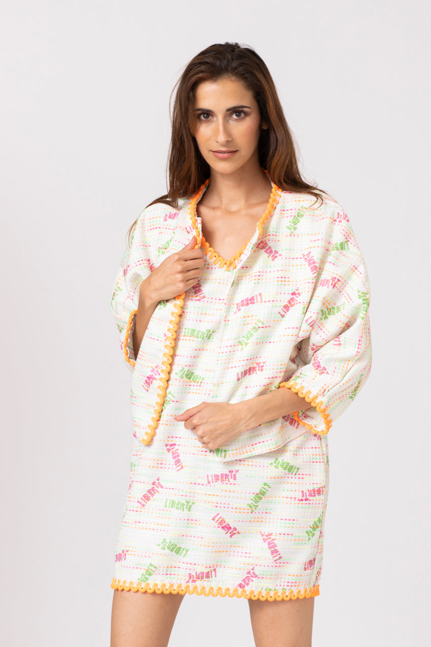 Veste BB Ete Liberte Fluo