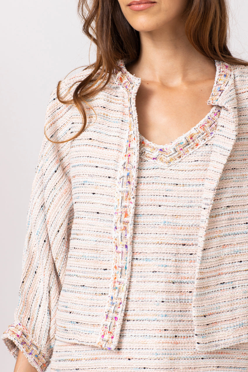 Veste BB Ete Tweed Rose