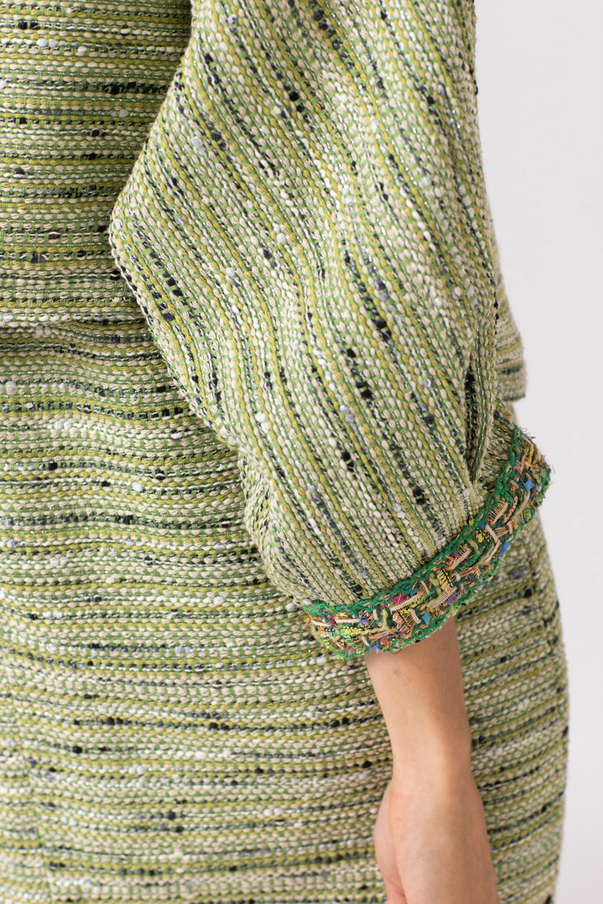 Veste BB Ete Tweed Vert