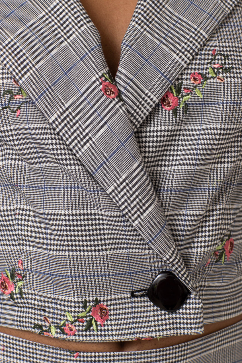 Veste Blazer Natalia Galles Fiori