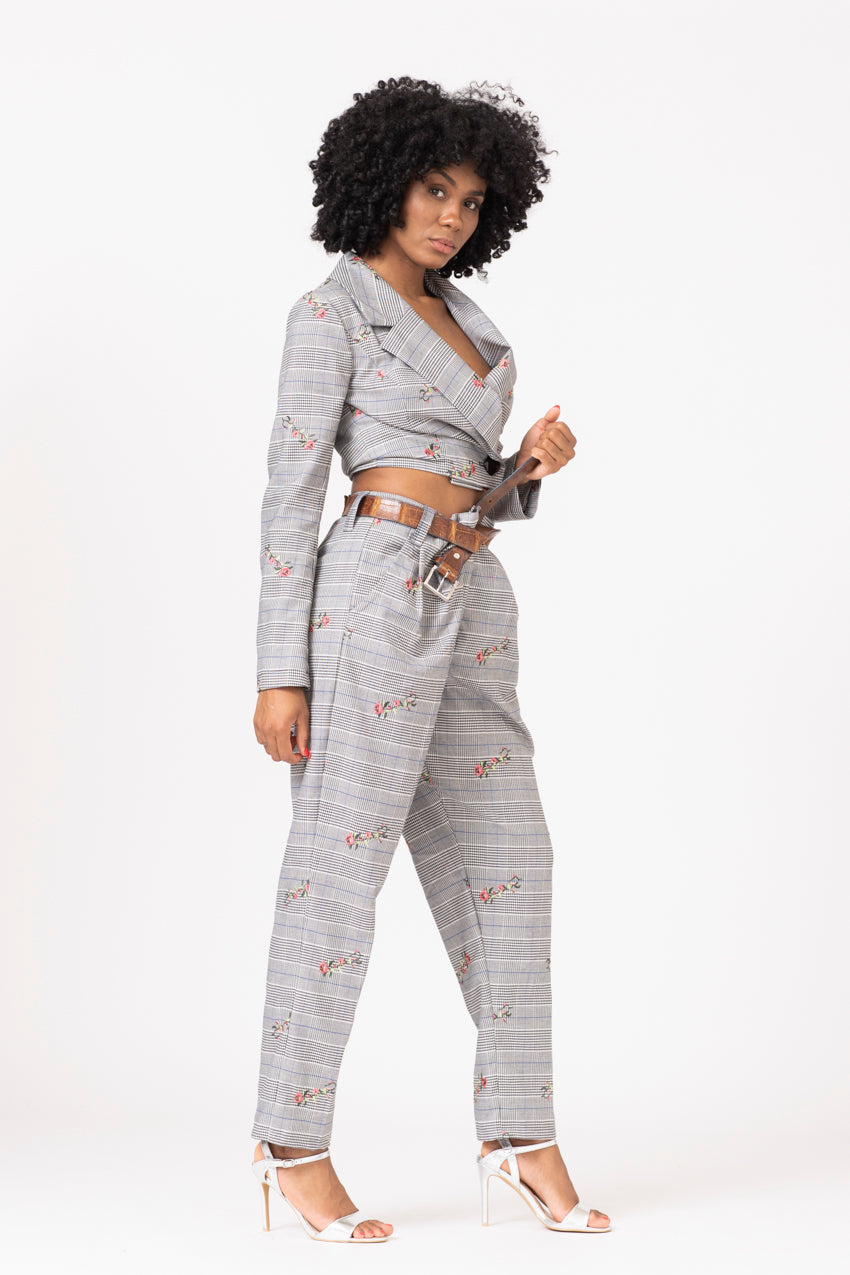 Pantalon 80' Galles Fiori