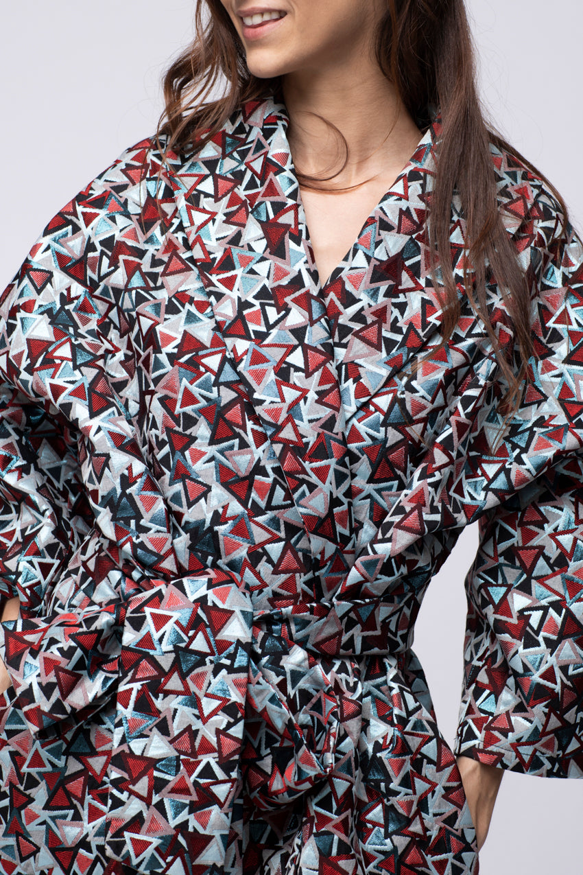 Veste Kimono Giardino Triangle